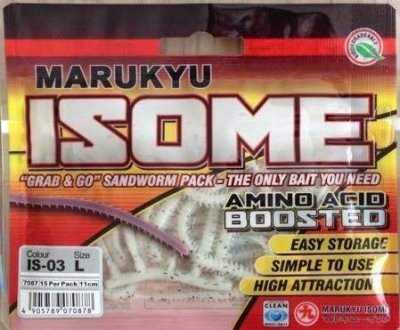 Силиконовые приманки Marukyu Power Isome NEW